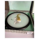 CHINESE SILK EMBROIDERY WOODEN FRAME COLLECTOR