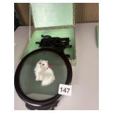 CHINESE SILK EMBROIDERY WOODEN FRAME COLLECTOR