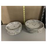 JOHANN HAVILAND BAVARIA GERMANY SALAD PLATES AND