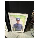 FRAMED GOLF PHOTO 36.5 X 24.5