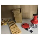 HAND CHOPPER/MIXER, ETC.