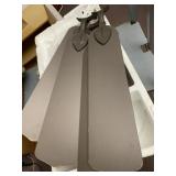 CEILING FAN NEW WITH TWO DIFFERENT SETS OF BLADES