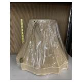 NEW E ENTERPRISES 100% PURE SILK LAMP SHADE NEW