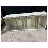 PROJECTOR LAMP BULB CABINET W/ SEPARATORS