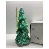 11 INCH BLOWN GLASS TREE