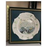 BELLEEK IRISH BLESSING PLATE NEW IN ORIGINAL BOX
