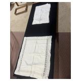 BEAUTIFUL HAND MADE PILLOWCASE 26" X 22" & 17" X