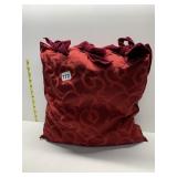 BURGUNDY ACCENT PILLOW