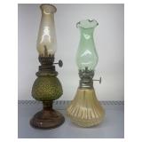 OIL LAMPS 10" H