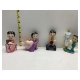 4 BETTY BOOP FIGURES REALLY GOOD GIRLS GO