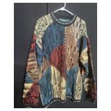 TUNDRA MEDIUM CANADA 100% COTTON KNIT SWEATER