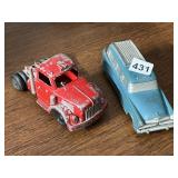 FAMILY STATION WAGON RUBBER CAR MADE IN USA AND