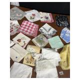 20 ASSORTED HANKIES MANY W/ TAGS