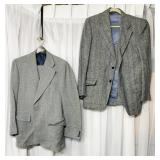 BLUE AND TAN SPORTS COAT LARRIMOR