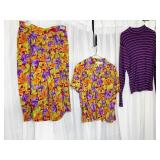 LAURA AND JAYNE PETITE SZ. 10 2 PC. W/ PANTS AND
