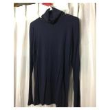 PENDLETON LONG SLEEVE SILK TURTLENECK TOP SIZE XL