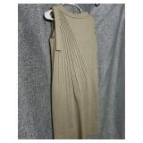 SUZY PETRETTE NY SIZE 10 TAN SLEEVELESS BEIGE