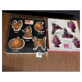 CHILTON WARE VINTAGE COOKIE CUTTERS 2 BOXES