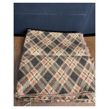 VINTAGE ARGYLE FABRIC KNIT 36" X 57"