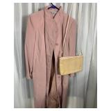 FORECASTER MAUVE SOFT BRUSHED FABRIC COAT CHANCE