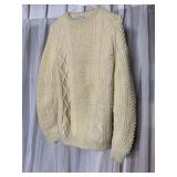 HOUSE OF IRELAND HAND KNIT SWEATER UNMARKED BUT