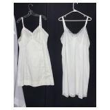 TWO LADIES VINTAGE FULL SLIPS VASSERETTE NYLON