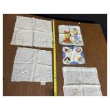 HANKIES INCLUDING KITTEN, BEARS, CHILDREN,