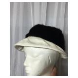 VINTAGE PAULETTE PITTSBURGH WHITE VINYL AND REAL