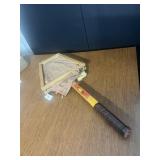 VINTAGE WILSON TENNIS RACKET AND COVER