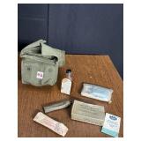 US ARMY FIRST AID KIT IN CANVAS BAG