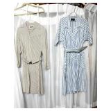 DALANI COTTON KNIT VINTAGE LONG SLEEVE DRESS