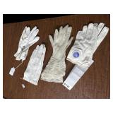 VINTAGE GLOVES INCLUDING LEATHER
