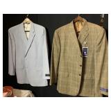 2 NEW SPORTS COATS SZ. 48 R