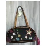 DOONEY& BOURKE STARS LEATHER HANDBAG NO 5