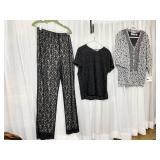 NEW WITH TAGS SAG HARBOR $44.00 TOP, PANTS