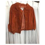 AMI RUST COLOR WAIST LENGTH JACKET COVERED