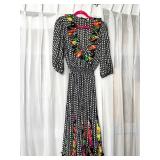 LEW MAGRAM LTD NY CUSTOM MADE BLACK AND WHITE