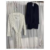 CAROLE HOCHMAN NY 2 X NEW ROBE $78.00 W/ TAGS AND