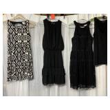 PINK BRAND SIZE MED BLACK DRESS, BANANA REPUBLIC