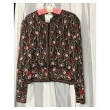 PAPELL BOUTIQUE EVENING 100% SILK SINGLE HOOK