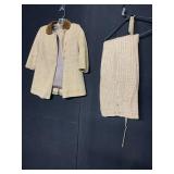 VINTAGE BOYS COATS AND SNOW PANTS SUEDE COLLAR