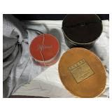 HAT BOXES INCLUDING VINTAGE DOBBS