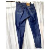 LEVI STRAUSS 80S DENIM 505 DENIM JEANS SIZE 35-30