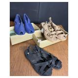 SUMMERETTES SUMMER SHOES SZ. 5.5 & 7.5 3 PAIRS