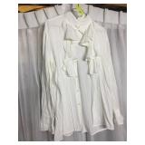INTERNATIONAL MALE WHITE VINTAGE RAYON POLYESTER