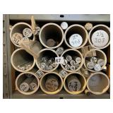 ALUMINUM SQUARE AND ROUND ASSORTED SIZE STOCK