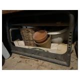 PLANTERS WICKER BASKET ETC.