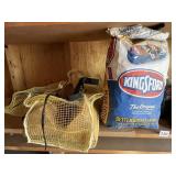 MOSTLY FULL BAG CHARCOAL WITH WOOD AND FULL