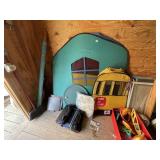 GROUP OF CHILDRENï¿½S OUTDOOR PLAYROOMS AND WATER