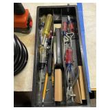 BLACK AND DECKER DRILL WORKS WELL & SCREWDRIVERS